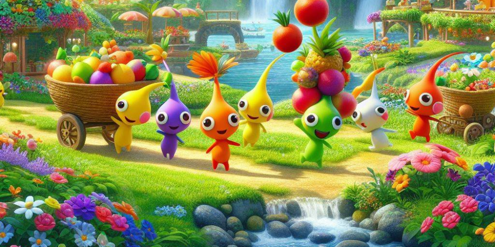 Pikmin 3 Deluxe video game